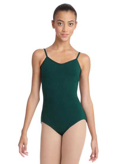 V-Neck Camisole Leotard - Niña